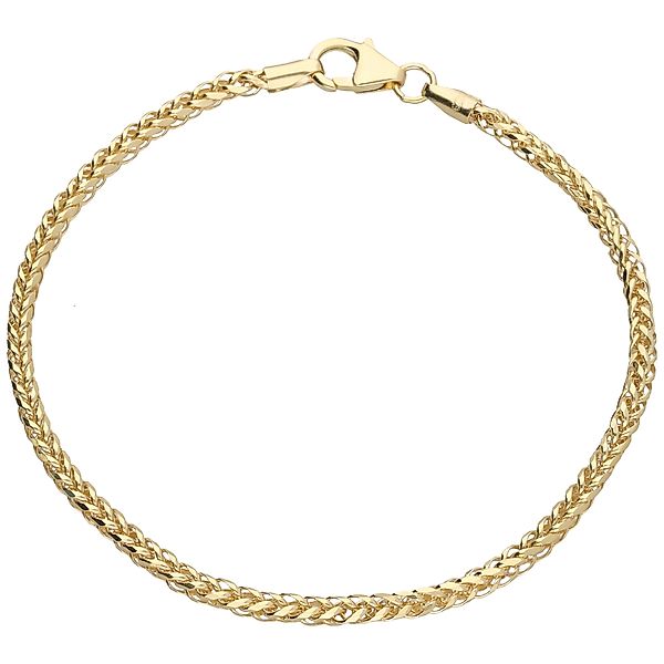 Luigi Merano Armband "Zopfkette, Gold 375" günstig online kaufen