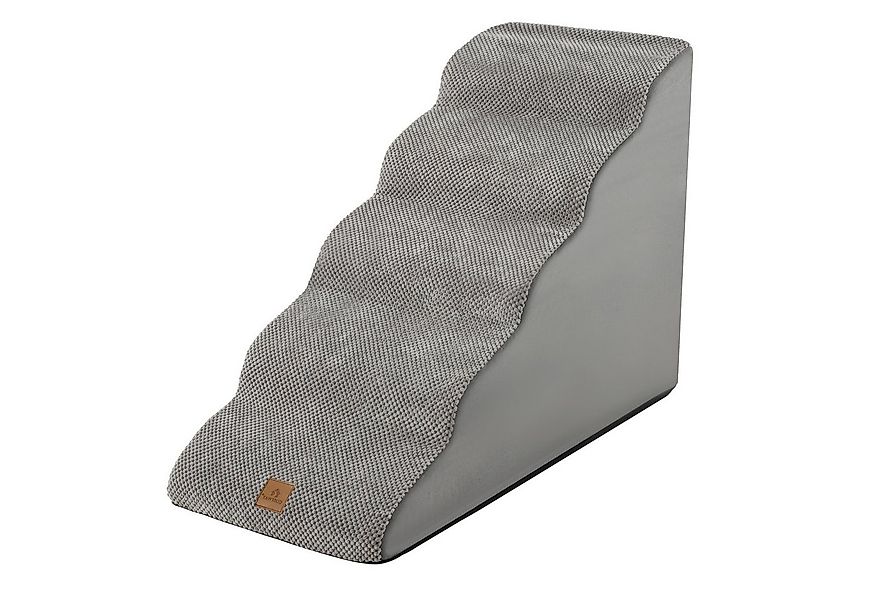 KOMFOTTEU Haustiertreppe, Hundetreppe mit Waschbar Bezug günstig online kaufen