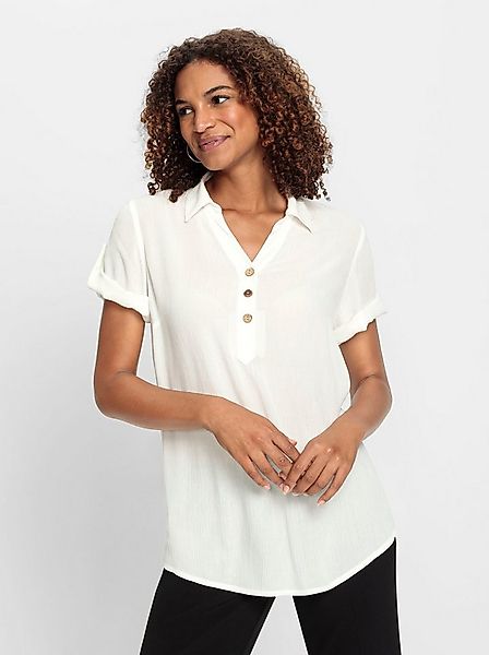 Witt Klassische Bluse Schlupfbluse Kurzarm günstig online kaufen