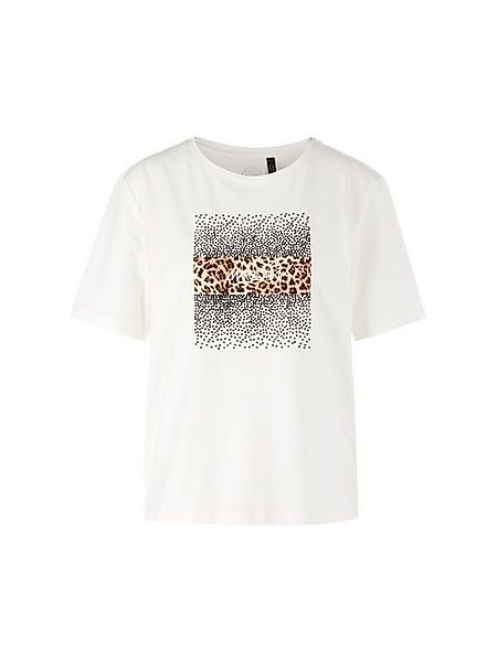 Marc Cain Kurzarmhemd T-Shirt MARC CAIN weiß mit Print günstig online kaufen