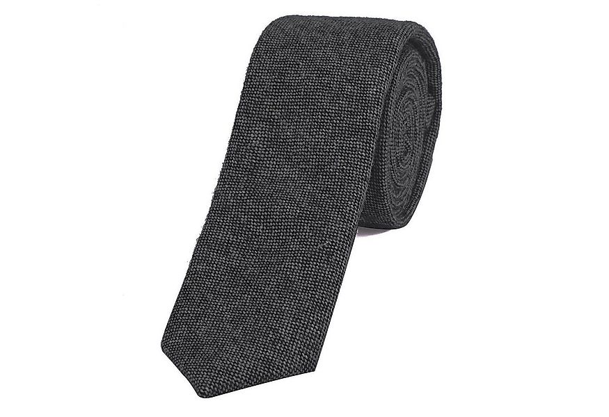 DonDon Krawatte Herren Krawatte 6 cm einfarbig kariert und gepunktet melier günstig online kaufen