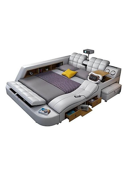 Xlmoebel Multimediabett Luxuriöses Multifunktionsbett mit Massagefunktion, günstig online kaufen