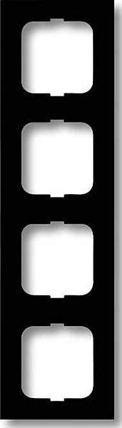 Busch-Jaeger Rahmen 4-fach schwarz matt, f.lin. 1724-885K - 2CKA001754A4422 günstig online kaufen