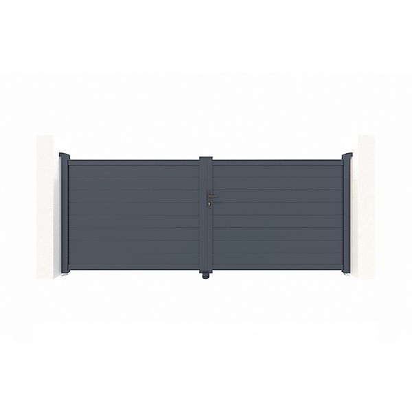 Casanoov Flügeltor Elektrisch 3 5M Eiger H 140Cm & Drehtorantrieb Hicker B2 günstig online kaufen