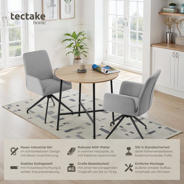 tectake Esstisch Ennis (1-St., 1 tlg), günstig online kaufen