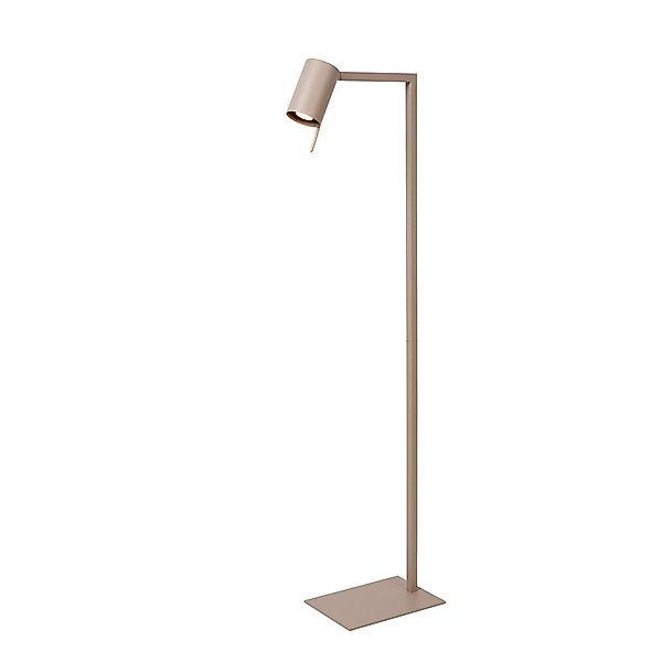 Stehleuchte Lesley, taupe, Höhe 130 cm, Metall günstig online kaufen