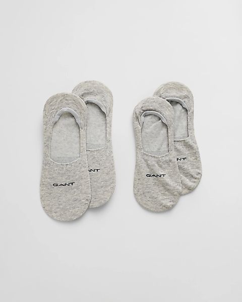 Gant Füßlinge "INVISIBLE SOCKS 2-PACK" mit Silikonbesatz am Fersenbereich günstig online kaufen