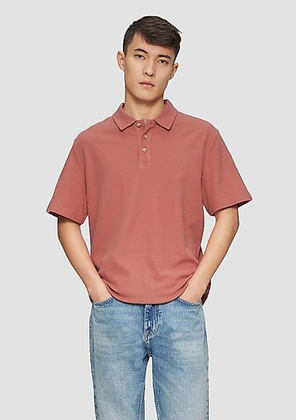 s.Oliver Poloshirt Poloshirt mit Waffelstruktur und günstig online kaufen