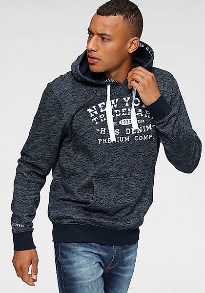 H.I.S Kapuzensweatshirt Langarm, lockere Passform, mit Print, Kapuze günstig online kaufen