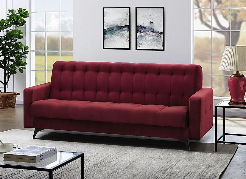 Beautysofa Schlafsofa GRETA BIS, Sofa Couch günstig online kaufen
