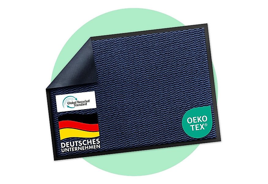 Floordirekt Fußmatte SKY Novo, enorm rutschfeste TPE-Rückseite, effektive S günstig online kaufen