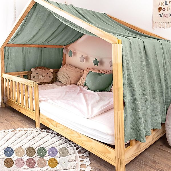 lilimaus Betthimmel Musselin Hausbett Himmel Kinderzimmer günstig online kaufen