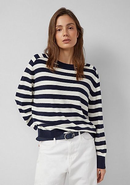 s.Oliver Longpullover Strickpullover Oversized Strickpullover aus Viskosemi günstig online kaufen