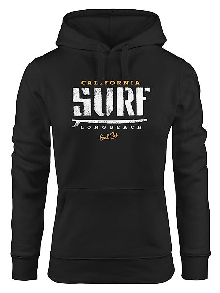 Neverless Hoodie Hoodie Damen Surf-Brett Design günstig online kaufen