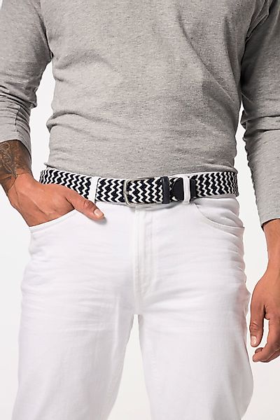 JP1880 Hüftgürtel Gürtel geflochten Stretch Metallic-Schließe günstig online kaufen