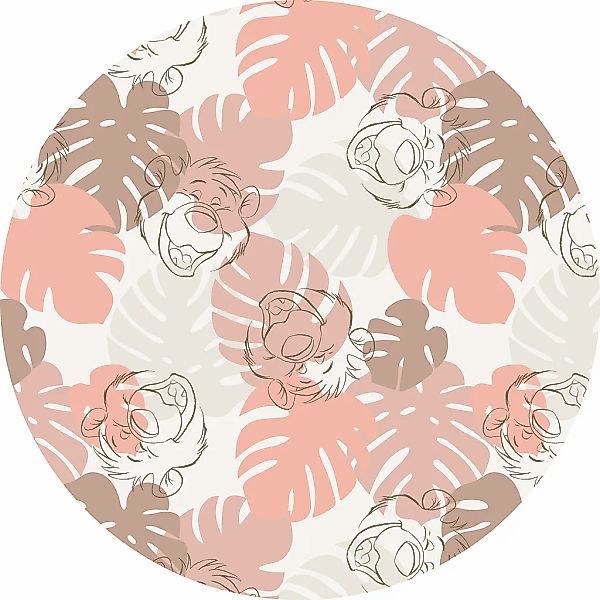 Komar Wandtattoo "selbstklebendes Vlies - Jungle Joy - Größe 125 x 125 cm" günstig online kaufen