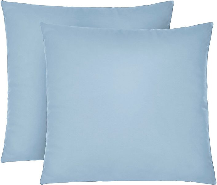 Biberna Kissenbezug Michi Feinjersey mit Reißverschluss, (2 Stück), verschi günstig online kaufen