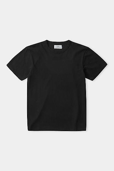 Basic T-shirt Liron Aus Bio-baumwollpiqué günstig online kaufen