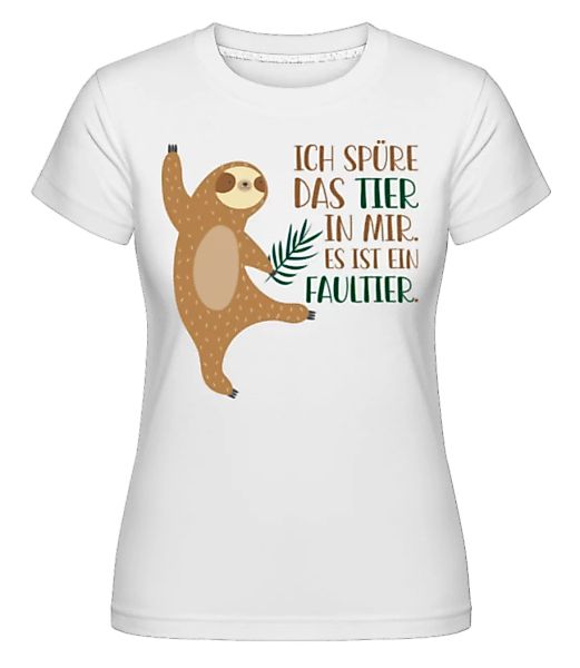 Das Tier In Mir · Shirtinator Frauen T-Shirt günstig online kaufen
