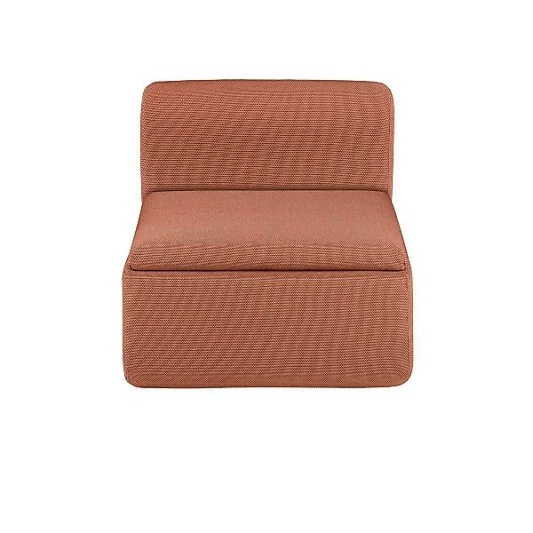 GROVA Outdoor Lounge 1-Sitzer Modul Amber Brown Ohne Bodenplatte und Füßen günstig online kaufen