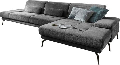 Die PlanBar Ecksofa "MP-IN20126 L-Form mit Kaltschaum-Polsterung" mit Kopft günstig online kaufen
