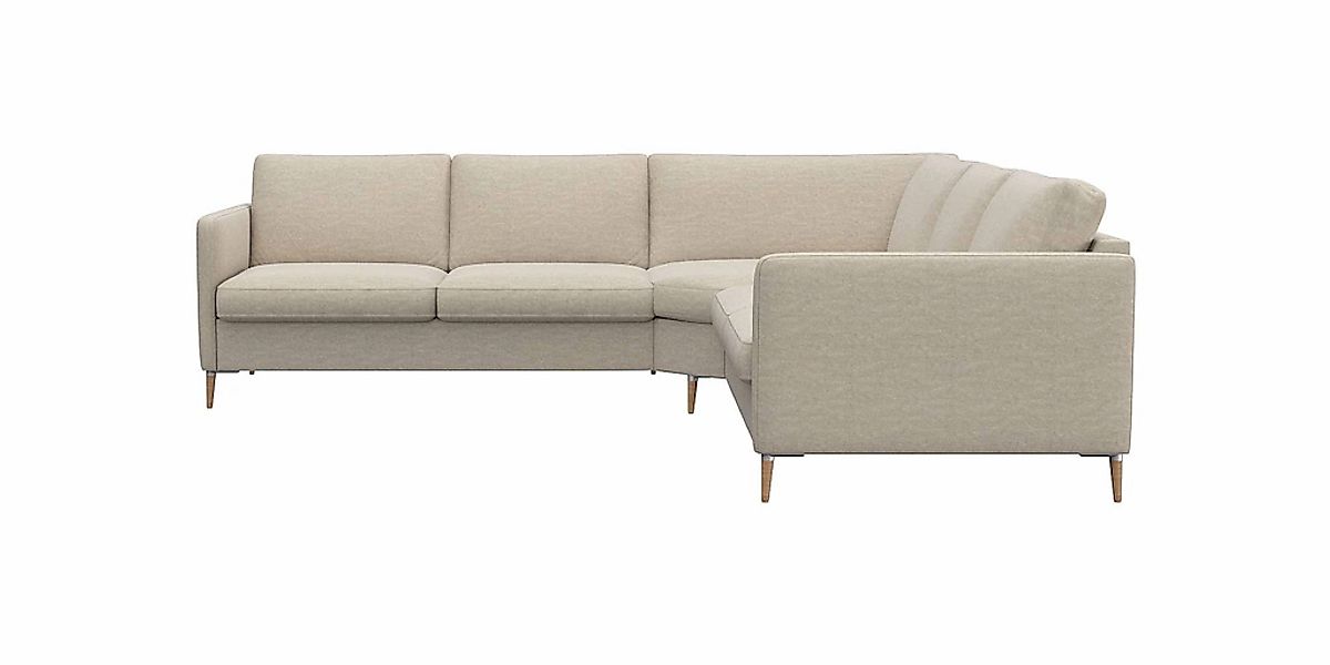 FLEXLUX Ecksofa "Fiore, gleichschenklig, bequem durch hochwertigem Sitzaufb günstig online kaufen