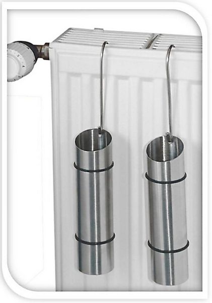 Koopman Luftbefeuchter Heizkörper Verdunster Edelstahl 12 er Set, Haken zum günstig online kaufen