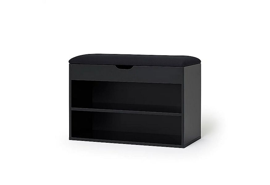 BOXIMO Schuhschrank Schuhschrank mit Sitzfläche VAULT, 60 x 30 x 47 cm (Sch günstig online kaufen