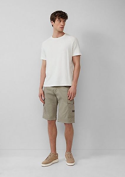 s.Oliver Bermudas File: Strukturierte Cargo-Bermuda Relaxed Fit günstig online kaufen
