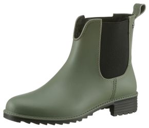 Rieker Chelseaboots, Gummistiefelette, Schlupfboots, Blockabsatz, zum günstig online kaufen
