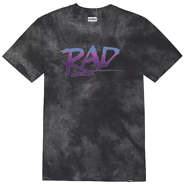 Etnies Rad Wash Kurzärmeliges T-shirt S Black / Purple günstig online kaufen