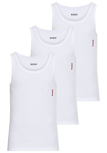 HUGO Underwear Ripptanktop Packung, 3er, 3 Stk. Basic, Rundhals günstig online kaufen