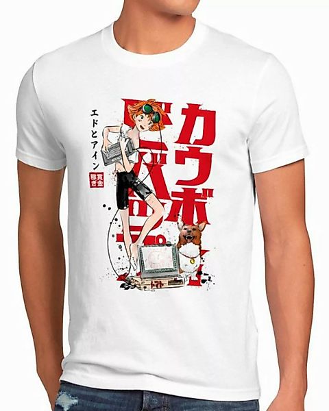 style3 T-Shirt Edward and Ein anime manga swordfish cowboy bebop günstig online kaufen