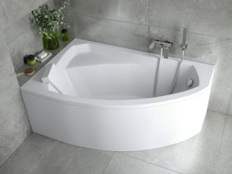 KOLMAN Badewanne Eckbadewanne Rima 160x100, (Links/Rechts), günstig online kaufen