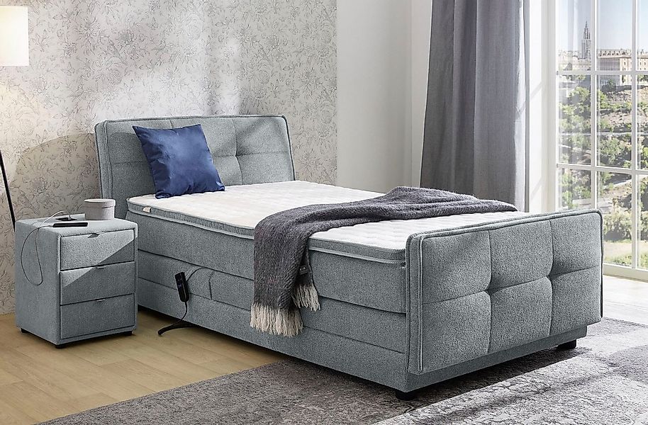 Jockenhöfer Gruppe Boxspringbett Paloma, Kopf- und Fussteil elektromotorisc günstig online kaufen