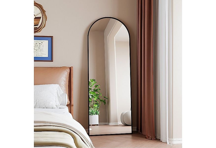 PXloue Ganzkörperspiegel Oval Wandspiegel Standspiegel Groß Wand Ganzkörper günstig online kaufen