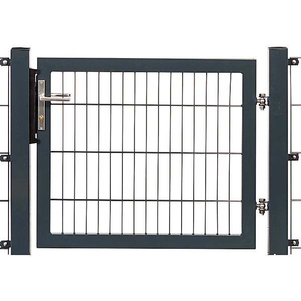 Einzeltor Premium verzinkt DSM-Füllung 200x50 mm Torhöhe 80 cm Anthrazit günstig online kaufen