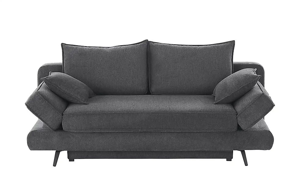 bobb Schlafsofa  Henny de Luxe ¦ grau ¦ Maße (cm): B: 206 H: 91 T: 110.0 Po günstig online kaufen