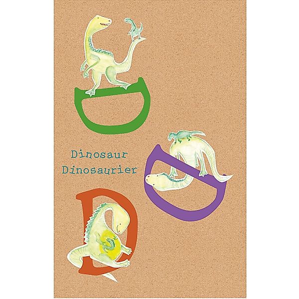 Komar Bild "ABC Animal D" Buchstaben 1 Stk. tlg. Wandbild zur Dekoration - günstig online kaufen