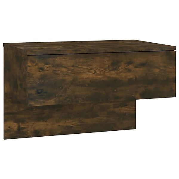 vidaXL Nachttisch Wand-Nachttisch Räuchereiche (1-St) günstig online kaufen