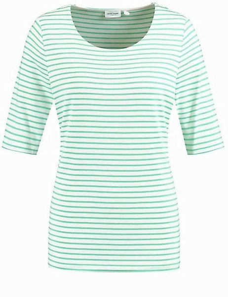 GERRY WEBER Shirtbluse Geringeltes Shirt EcoVero günstig online kaufen