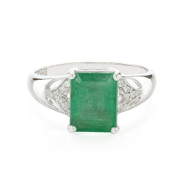 Cavill Silberring Bahia Smaragd Silber Ring günstig online kaufen