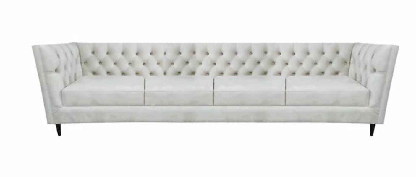JVmoebel Chesterfield-Sofa Design Sofa Viersitzer Couch Chesterfield Polste günstig online kaufen
