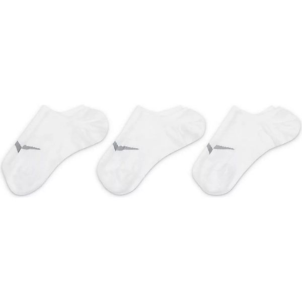 Nike Everyday Plus Lightweight Footie 3 Paare Socken EU 38-42 White / Wolf günstig online kaufen