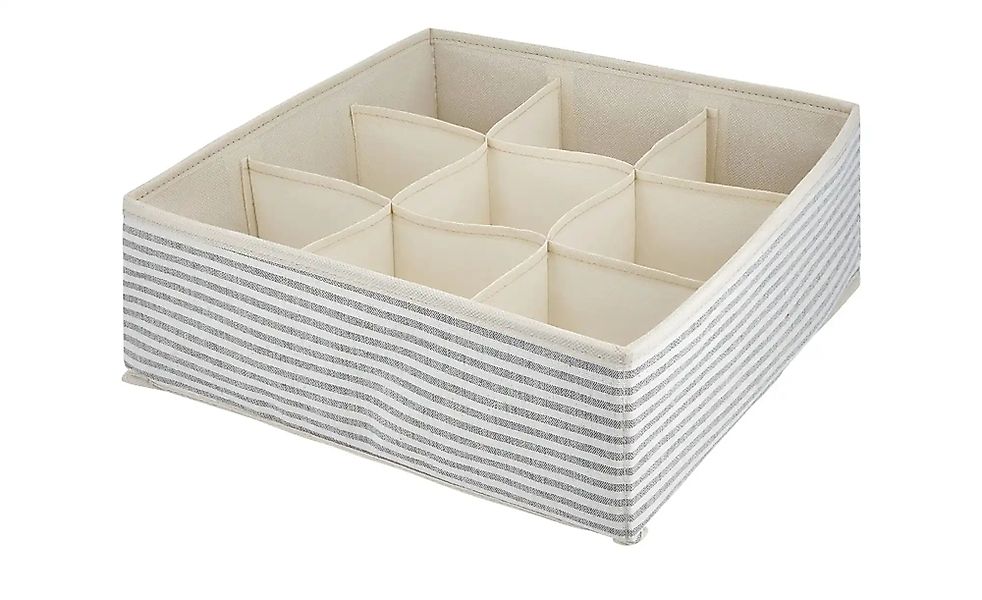 Aufbewahrungsbox mit Fächer   ¦ mehrfarbig ¦ Polyester,Baumwolle ¦ Maße (cm günstig online kaufen