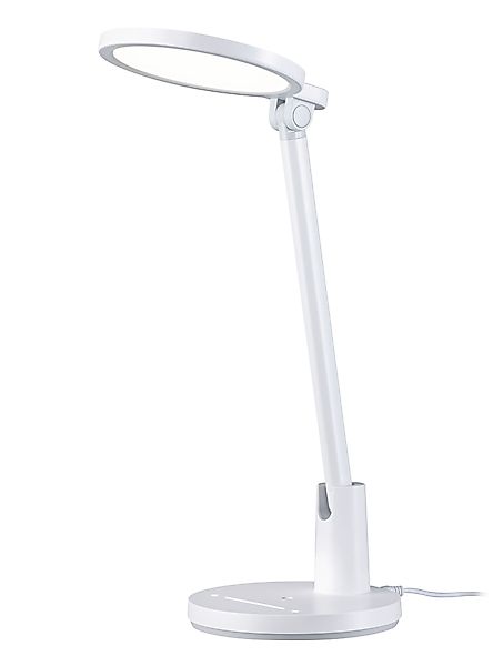 Paulmann "LED Schreibtischleuchte Darba 4000K 1150lm 15W Weiß matt" günstig online kaufen