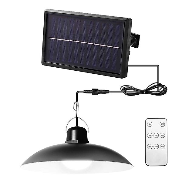 Rosnek LED Außen-Deckenleuchte Solar, Vintage, wasserdicht, günstig online kaufen