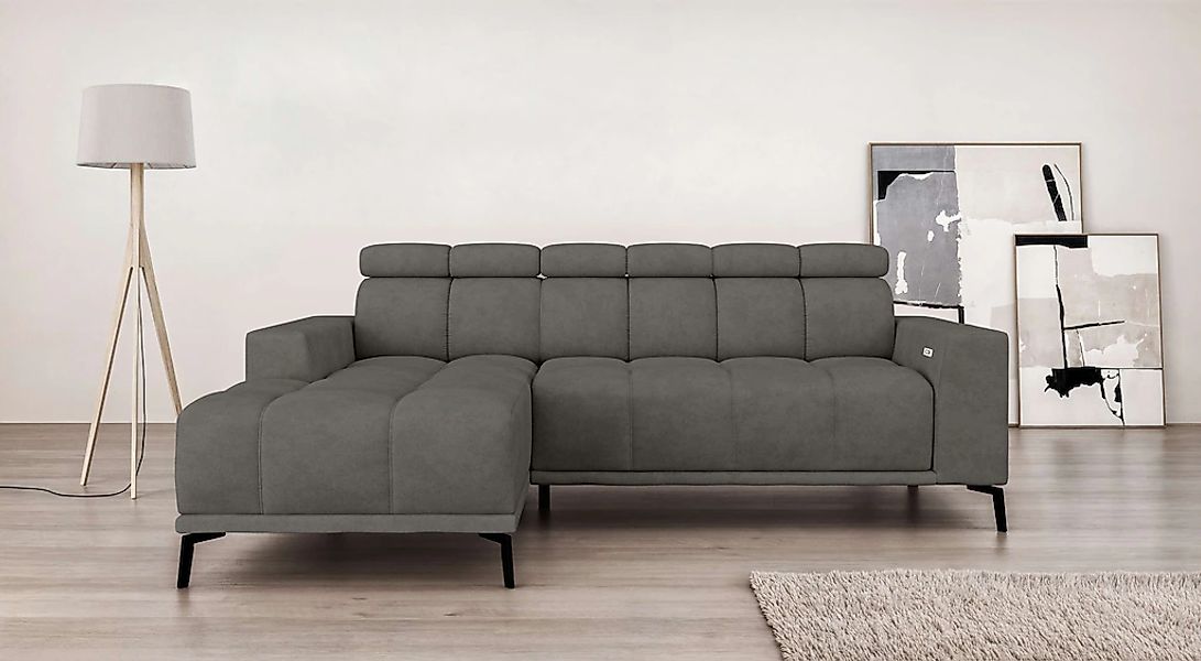 INOSIGN Ecksofa "CAZIE, Designsofa, L-Form, trendige Bubble-Optik,", L-Form günstig online kaufen
