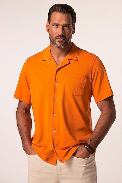 JP1880 Kurzarmhemd Jersey-Hemd Nachhaltigkeit Halbarm Kuba-Fit günstig online kaufen