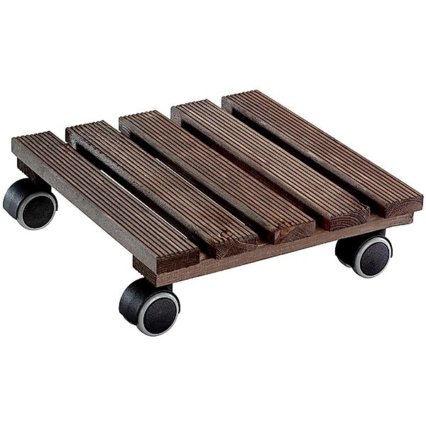 Wagner Kübelroller Country 28 cm x 28 cm Dunkelbraun FSC® günstig online kaufen